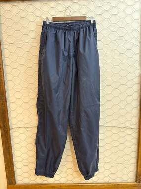 Vintage Nike Mens Track Pants Navy Clima Fit Elastic Waist Sz Medium